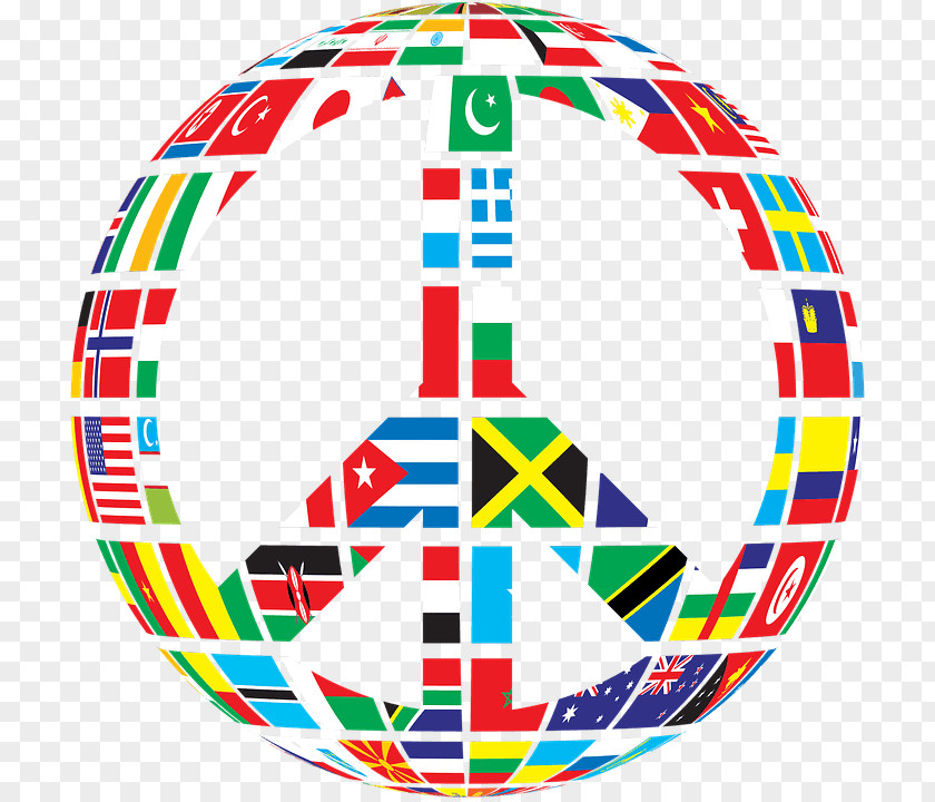 Flag World Peace Symbols PNG