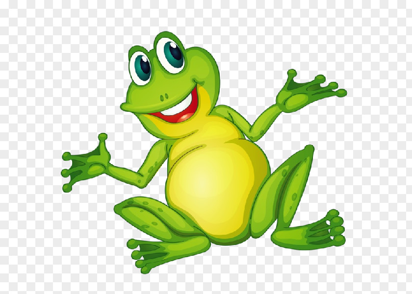 Frog Cartoon Clip Art PNG