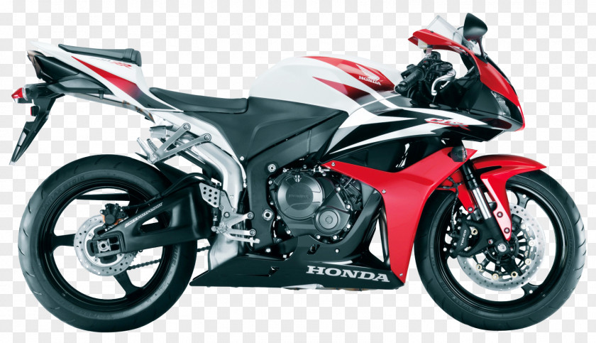 Honda CBR Red And White Motorcycle Bike CBR600RR Series Scooter PNG