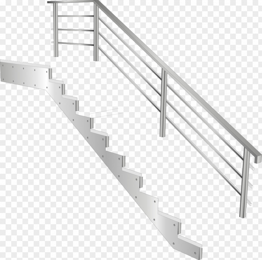 Stairs Handrail Metal PNG
