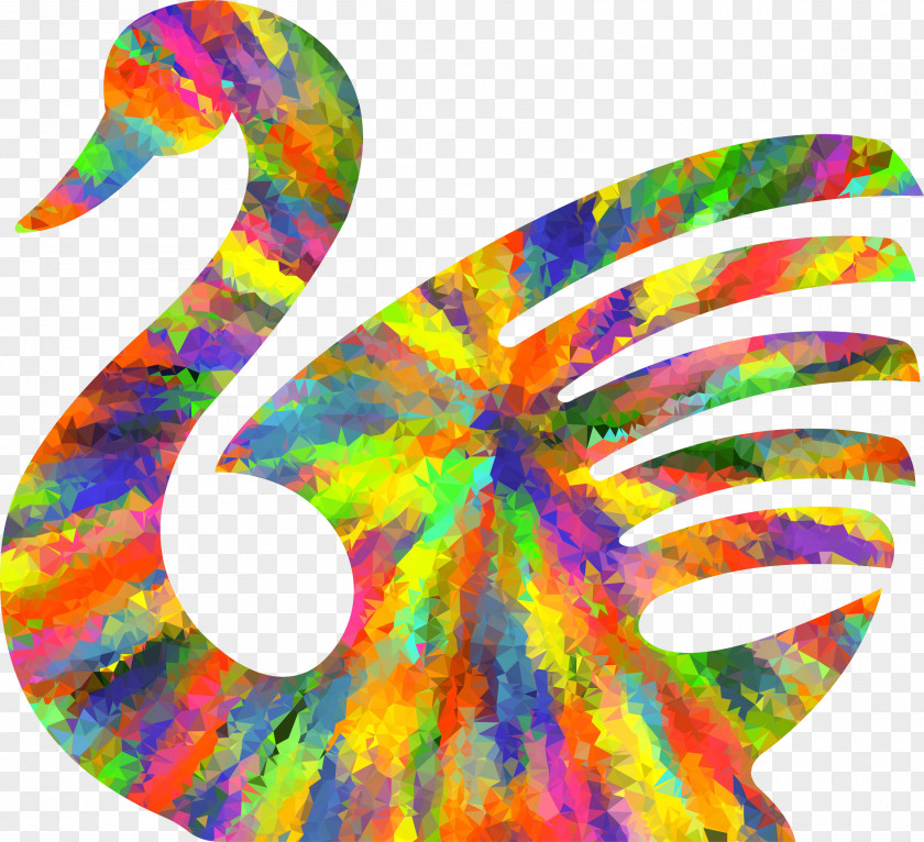 Swan Color Clip Art PNG