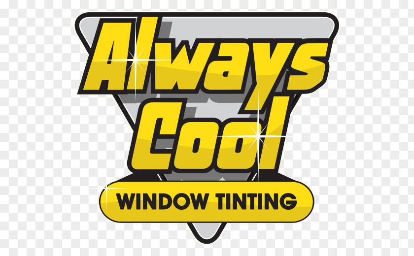 Auto Workshop Logo Always Cool Window Tinting Films Brand PNG