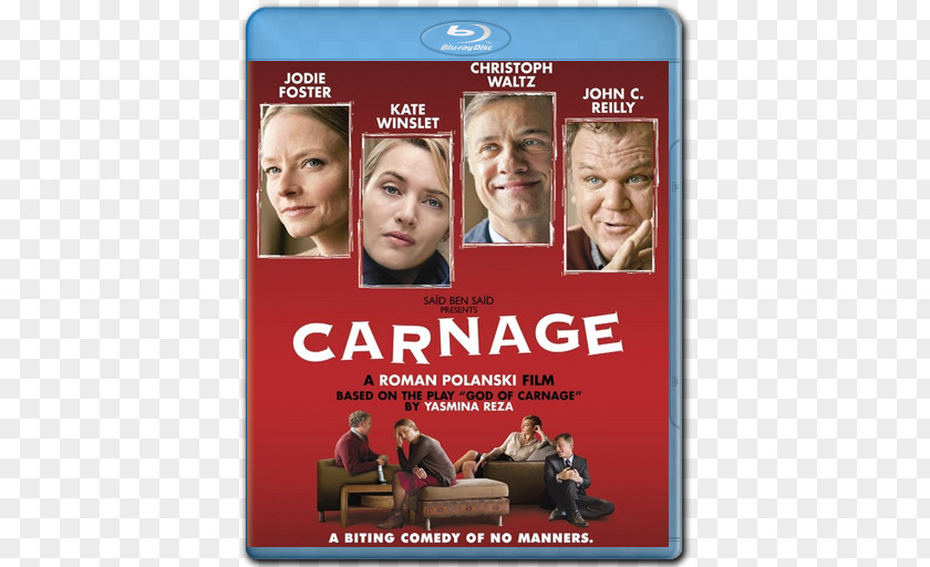 Carnage John C. Reilly Kate Winslet Roman Polanski Christoph Waltz PNG