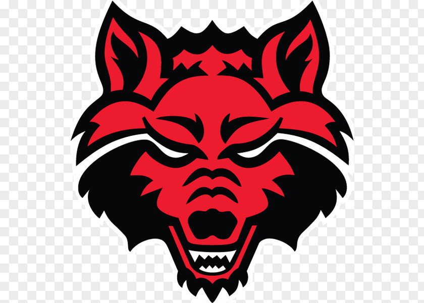 Arkansas State University Red Wolves Football Men's Basketball Women's Gray Wolf PNG