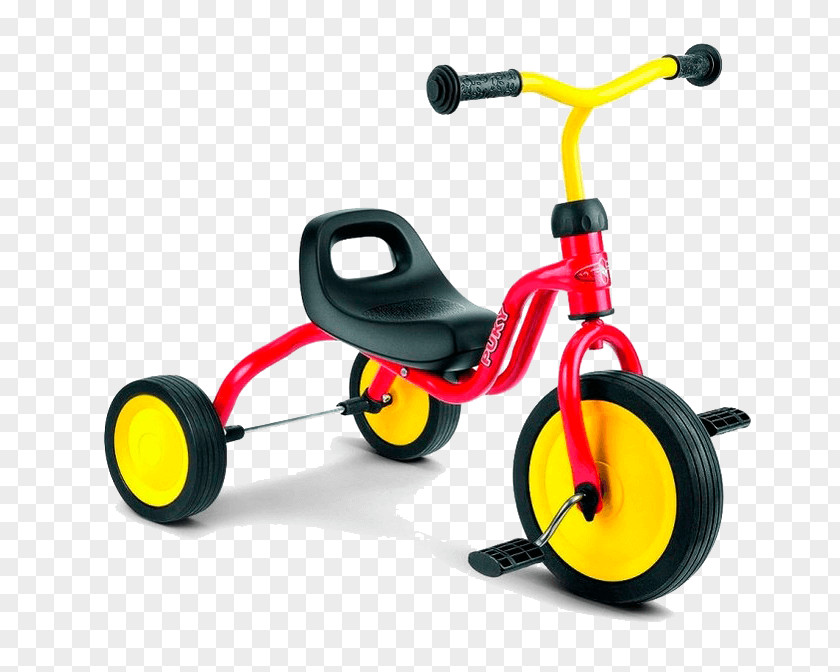 Bicycle Tricycle PUKY Child Red PNG