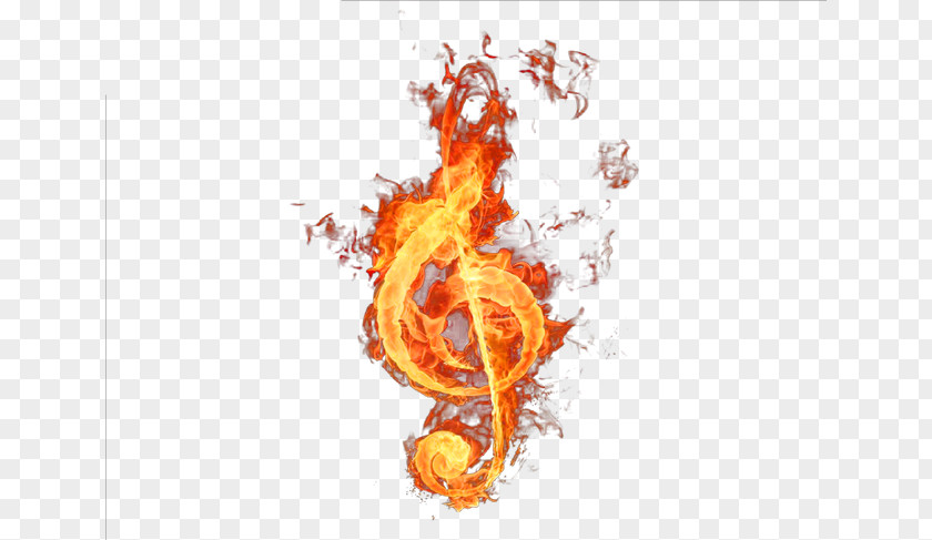 Fire Notes Musical Note Symbol Violin PNG