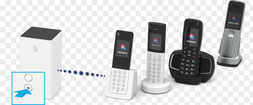 Digital Enhanced Cordless Telecommunications Feature Phone Multimedia Communication Electronics PNG