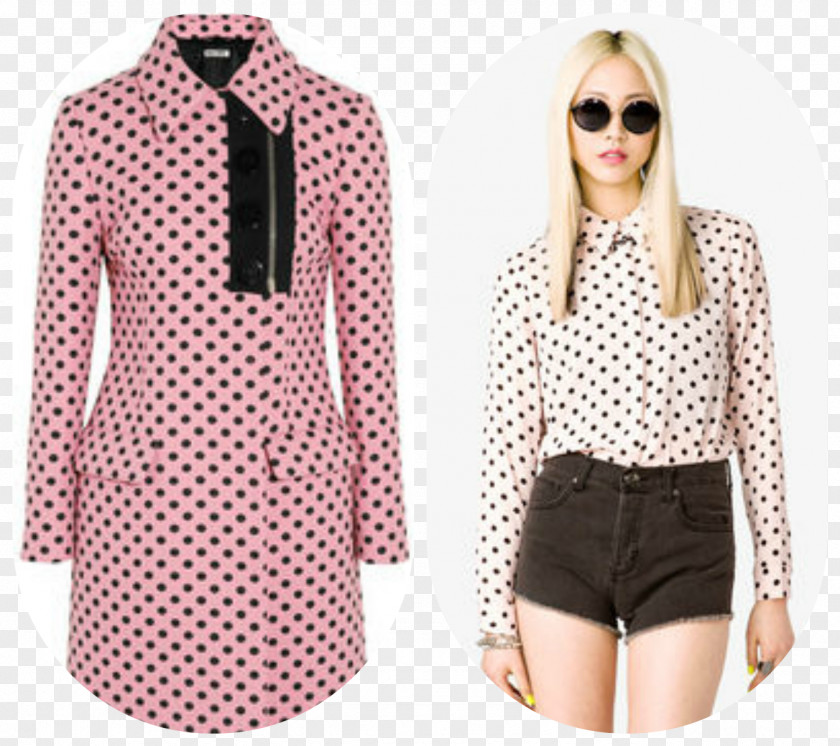 Dress Polka Dot Blouse Fashion Clothing PNG