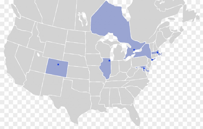 Map World Southern United States Blank Mapa Polityczna PNG