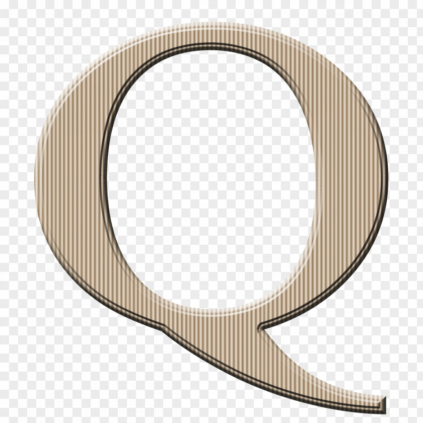 Realistic Copper Alphabet Circle Angle Font PNG