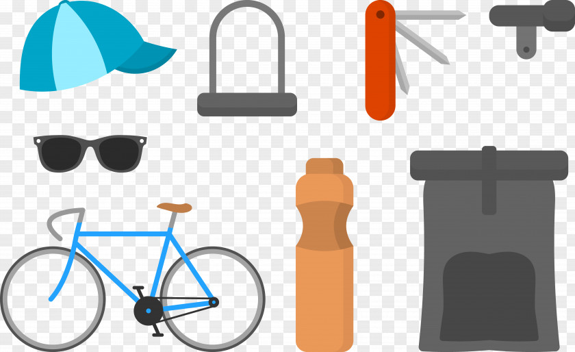 Bicycle Parts Supplies Tandem Cycling Clip Art PNG