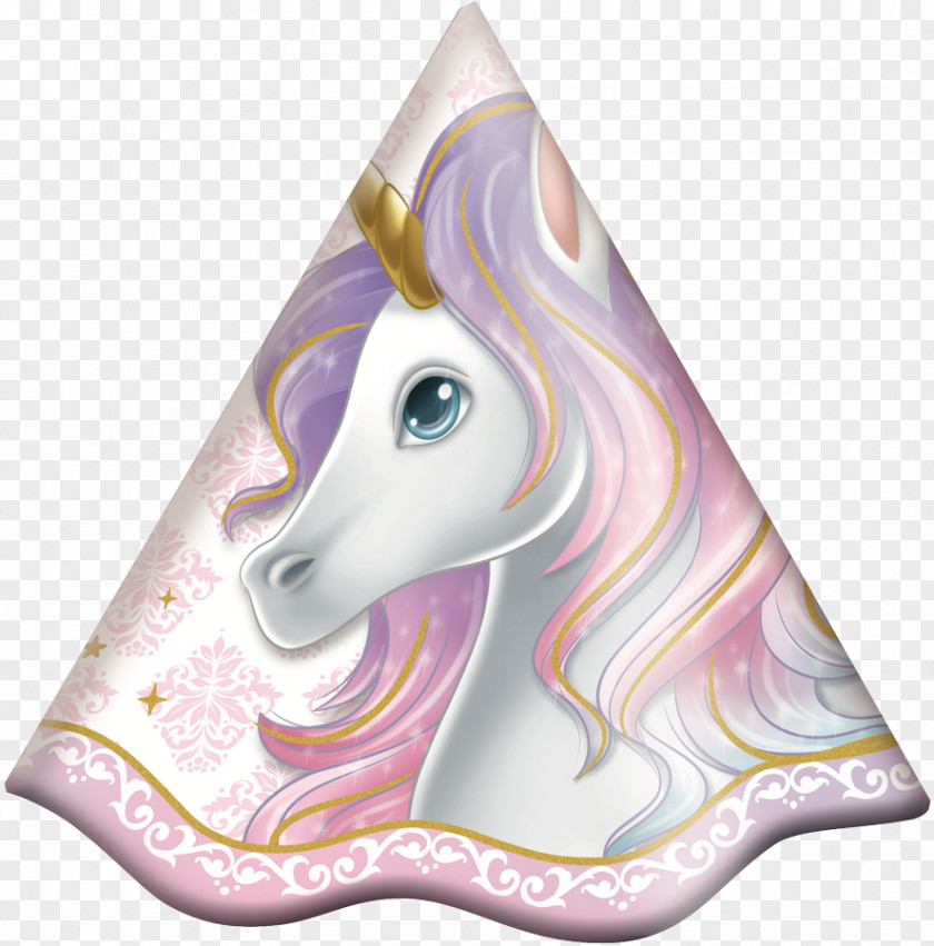 Birthday Party Unicorn Convite Paper PNG