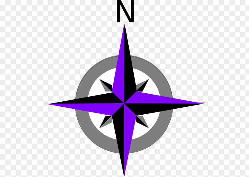 Compas North Pole Clip Art PNG