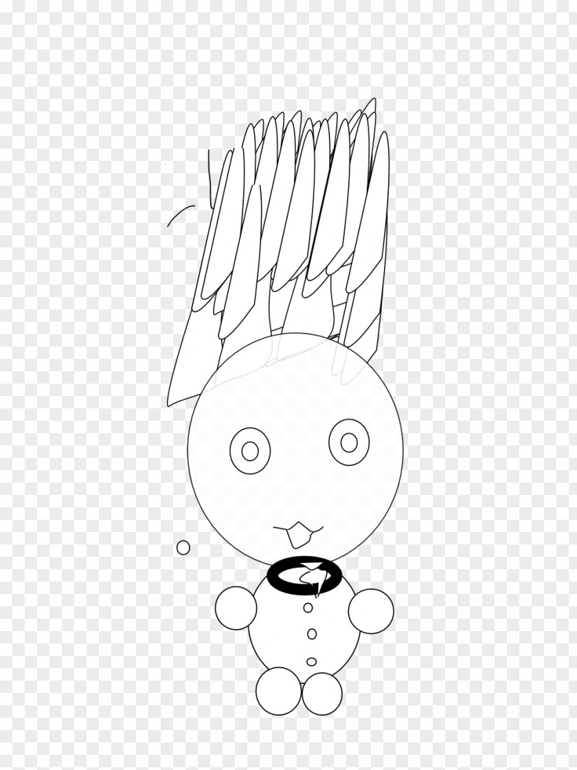 Line Character Art Mammal Sketch PNG