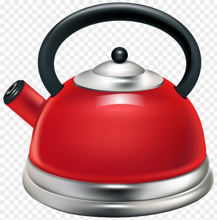 Kettle Electric Teapot Steam Clip Art PNG