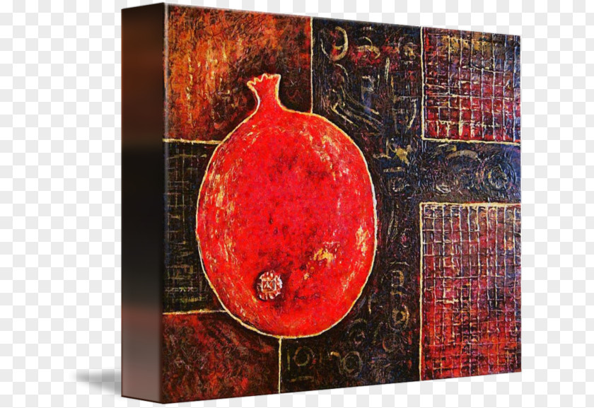 Pomegranate Painting Still Life Modern Art Picture Frames PNG
