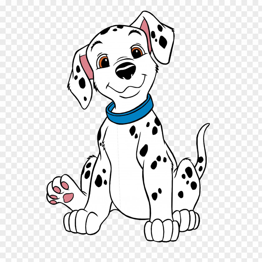 Puppy Dalmatian Dog Pongo Perdita Rolly PNG