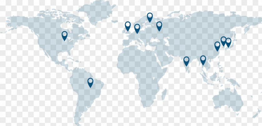 Robert Bosch GmbH World Map PNG