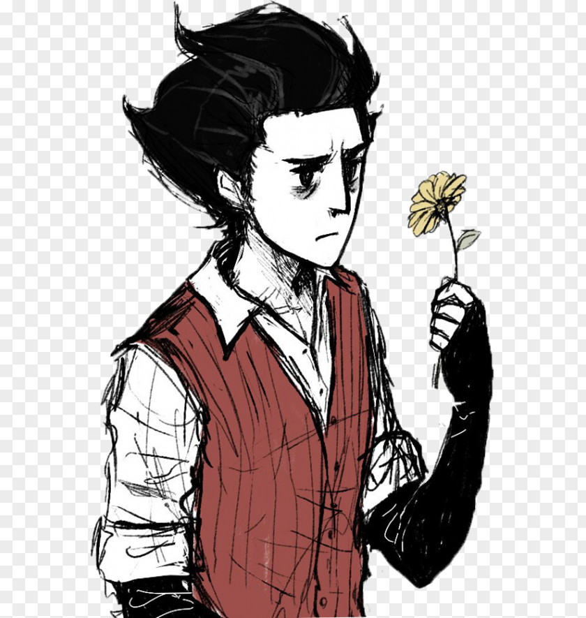 Wilson Woods Don't Starve Together Fan Art Video Game PNG