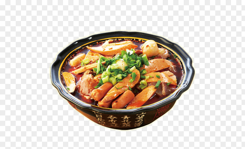 A Bowl Of Chicken Sichuan Chongqing Malatang Hot Pot Hunan Cuisine PNG