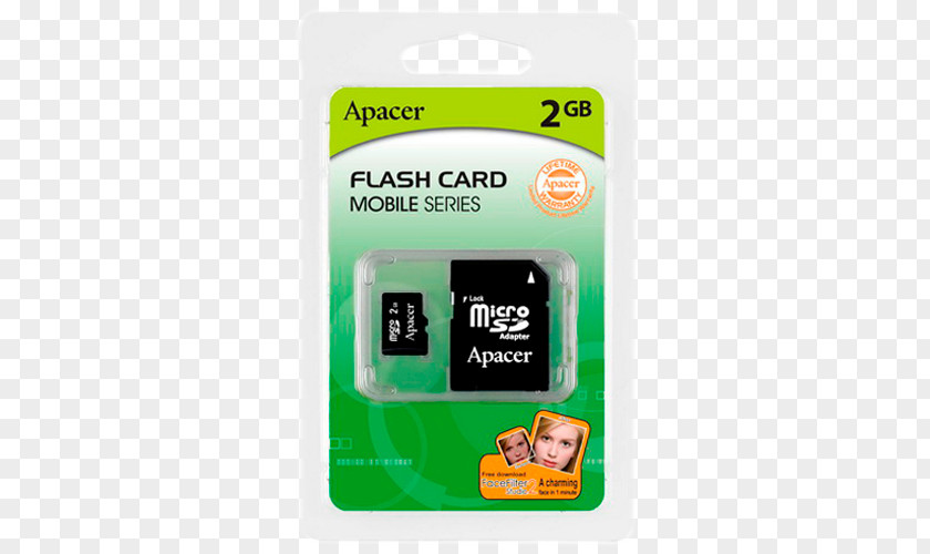 Flash Memory Cards Apacer MicroSD Secure Digital PNG