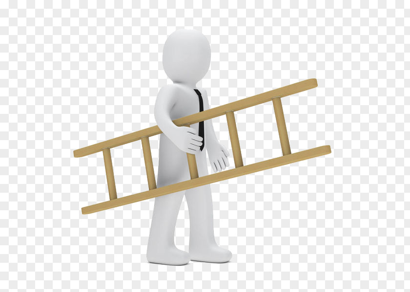 Ladder Man Stairs Businessperson PNG
