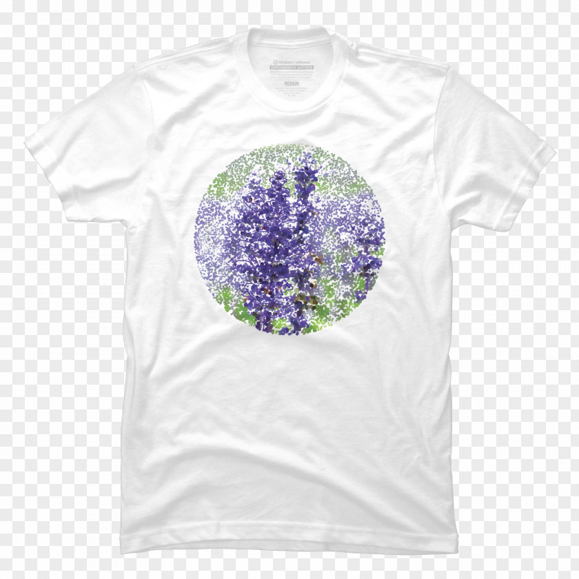 Lavender T-shirt Clothing Hoodie Sleeve PNG