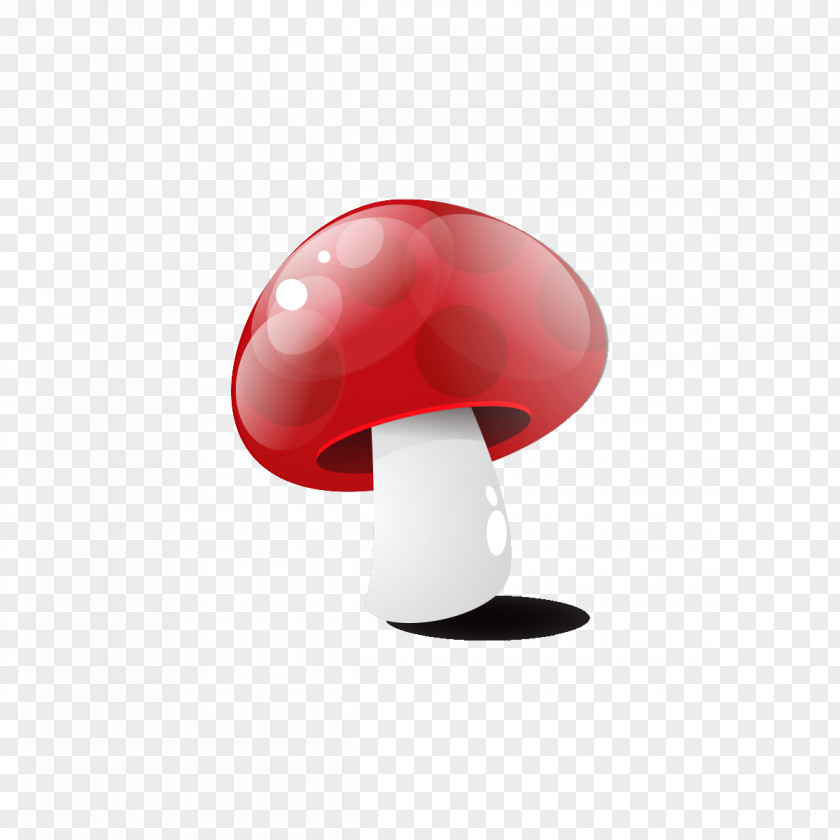 Mushrooms Sprout Cute Little Red Dome Cartoon Graphic Design PNG
