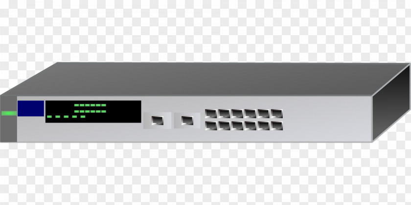 Network Switch Computer Router Ethernet Clip Art PNG