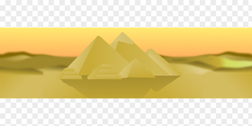 Pyramid Great Of Giza Egyptian Pyramids Necropolis Landscape PNG
