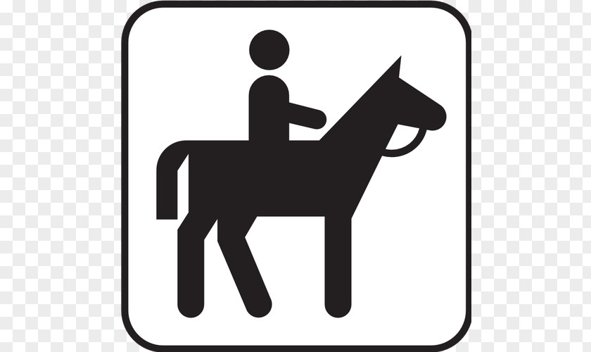 Trail Ride Cliparts Horse&Rider Equestrianism Icon PNG