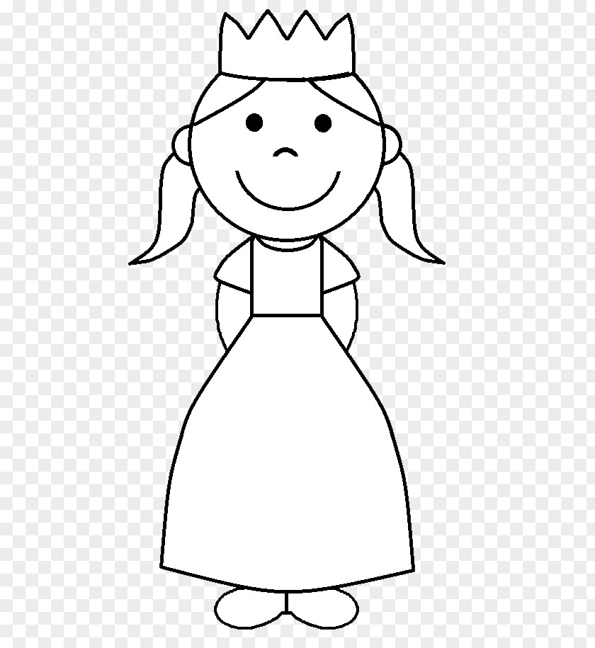 Black Princess Cliparts And White Clip Art PNG
