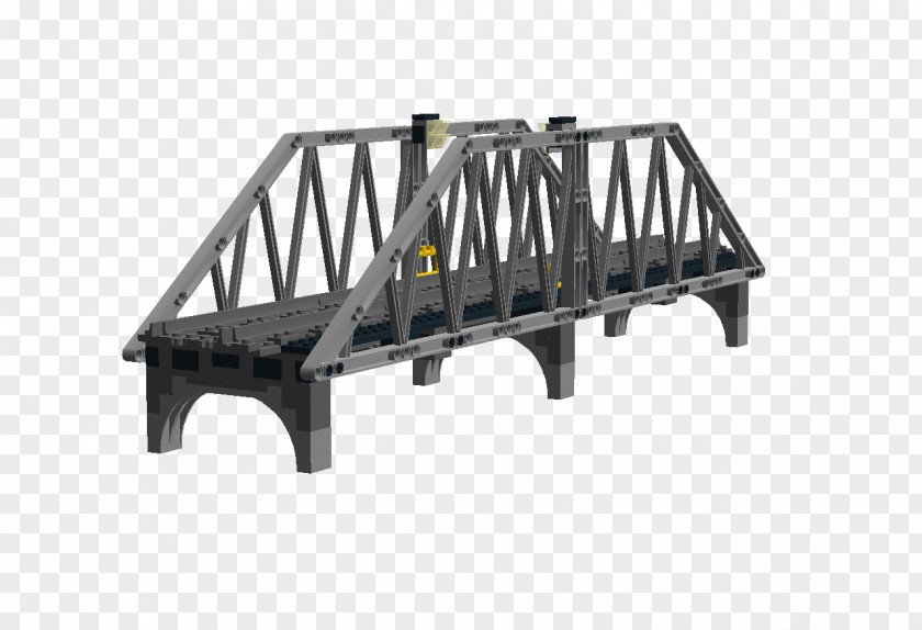 Bridge Railway Train Bending PNG