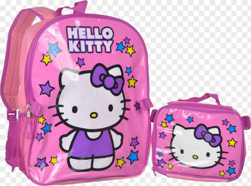 Burrito Baby Fruit Bat Drawing Hello Kitty Sanrio Cartoon Backpack Shoulder PNG