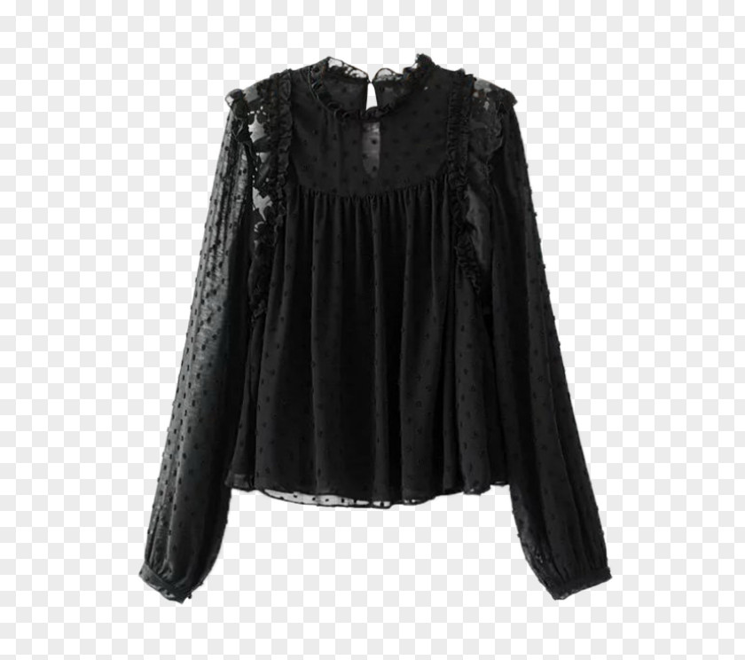 Fashion Lace Sleeve T-shirt Blouse Sweater Online Shopping PNG