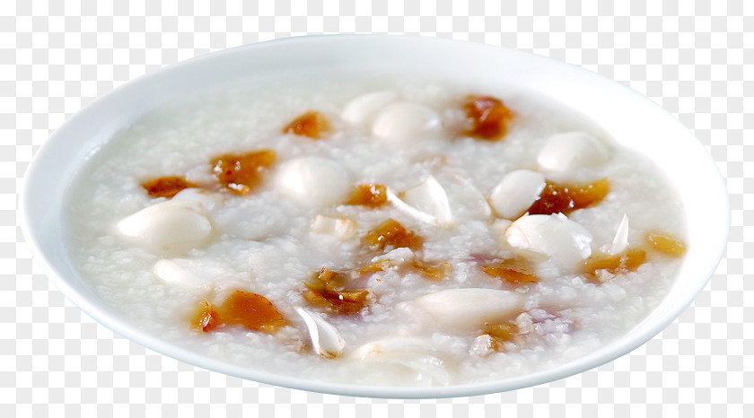 Lily Porridge Dates Congee Gruel Food Hobak-juk PNG