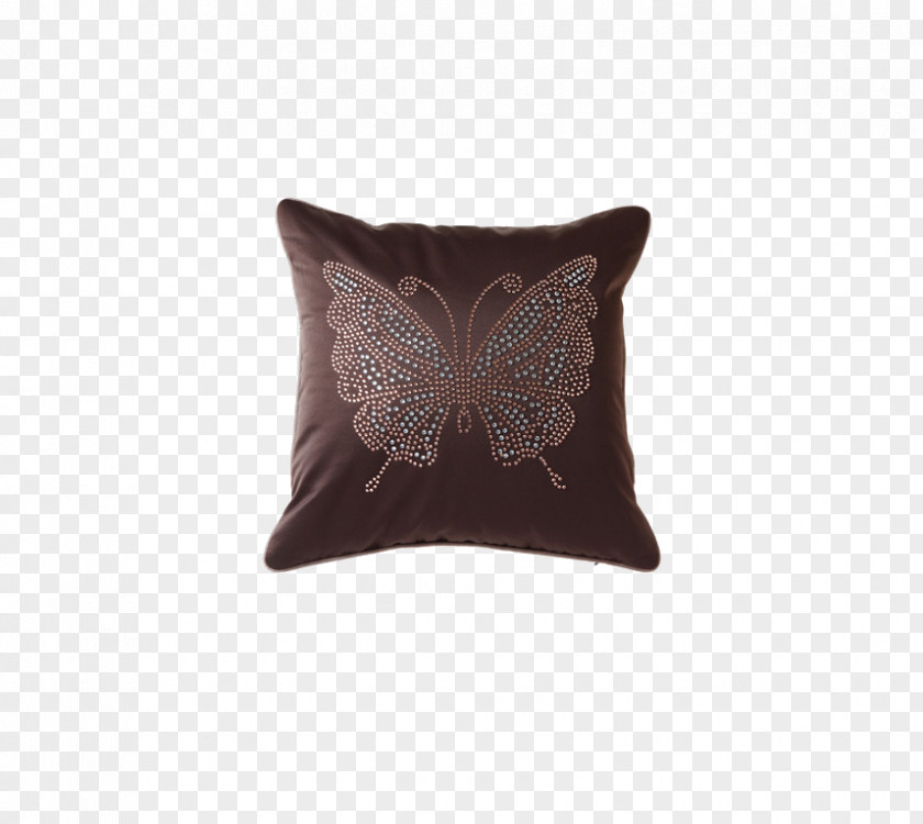 Butterfly Pillow Throw Cushion PNG