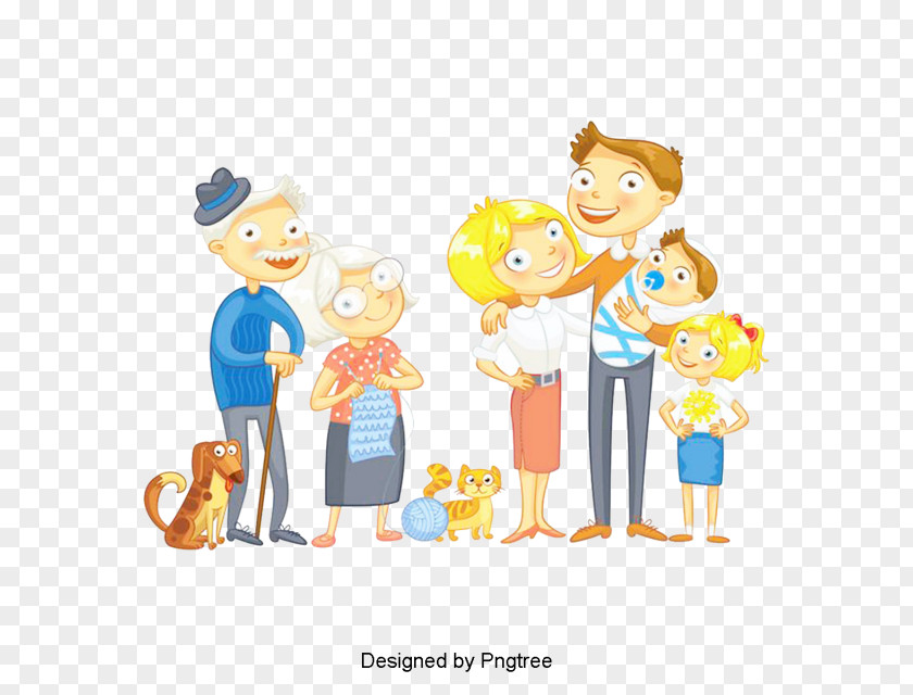 Family Vector Graphics Royalty-free Image Illustration PNG