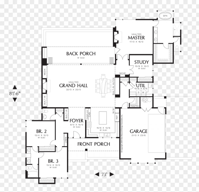 House Plan Floor PNG