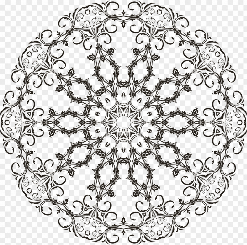 Mandala Drawing Clip Art PNG