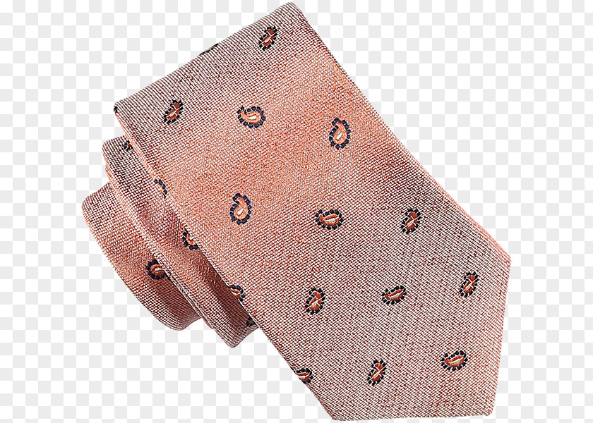 Paisley Motif Necktie PNG