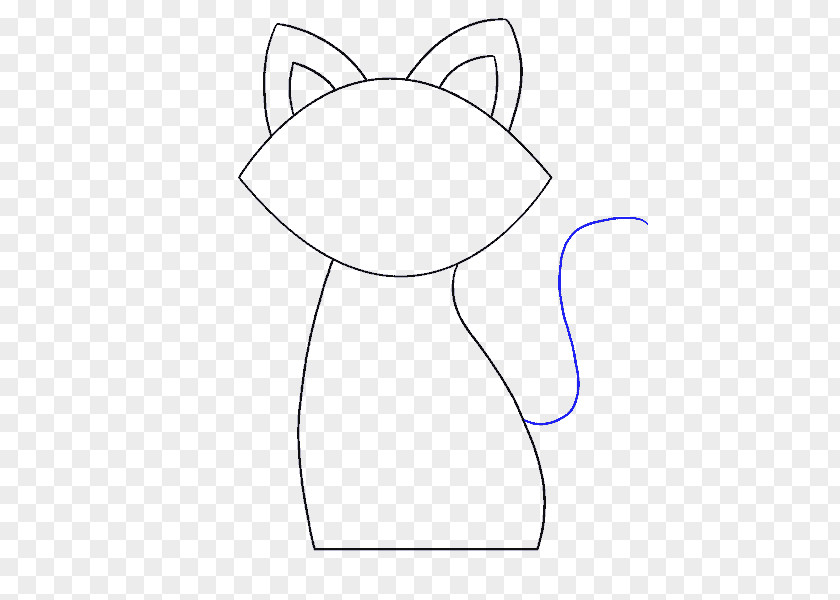 The Cat's Paw Cat Drawing Coloring Book Como Dibujar Line Art PNG