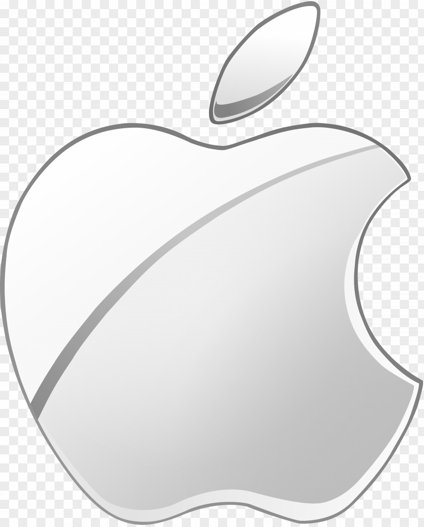 Apple Logo Desktop Wallpaper Silver PNG