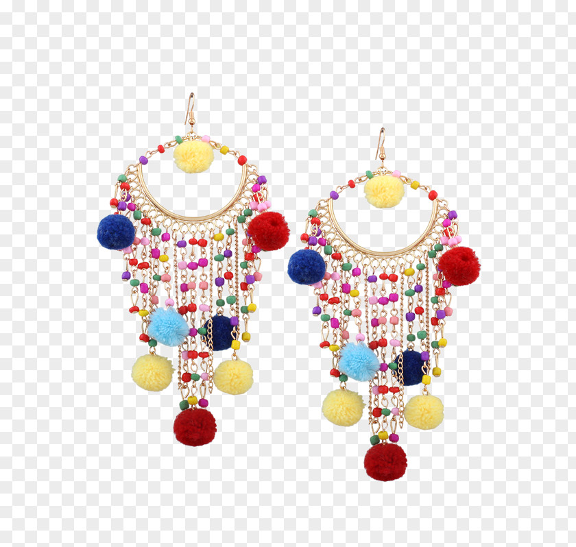 Beaded Earrings Earring Jewellery Clothing Accessories Tassel PNG