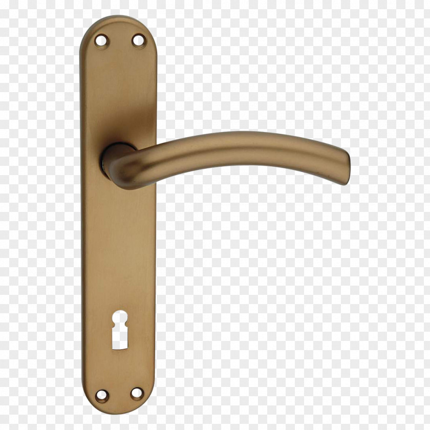 Door Handle Brass Material PNG