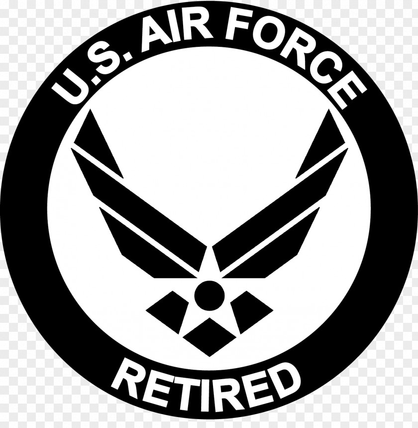 Military United States Air Force Symbol Logo Decal PNG