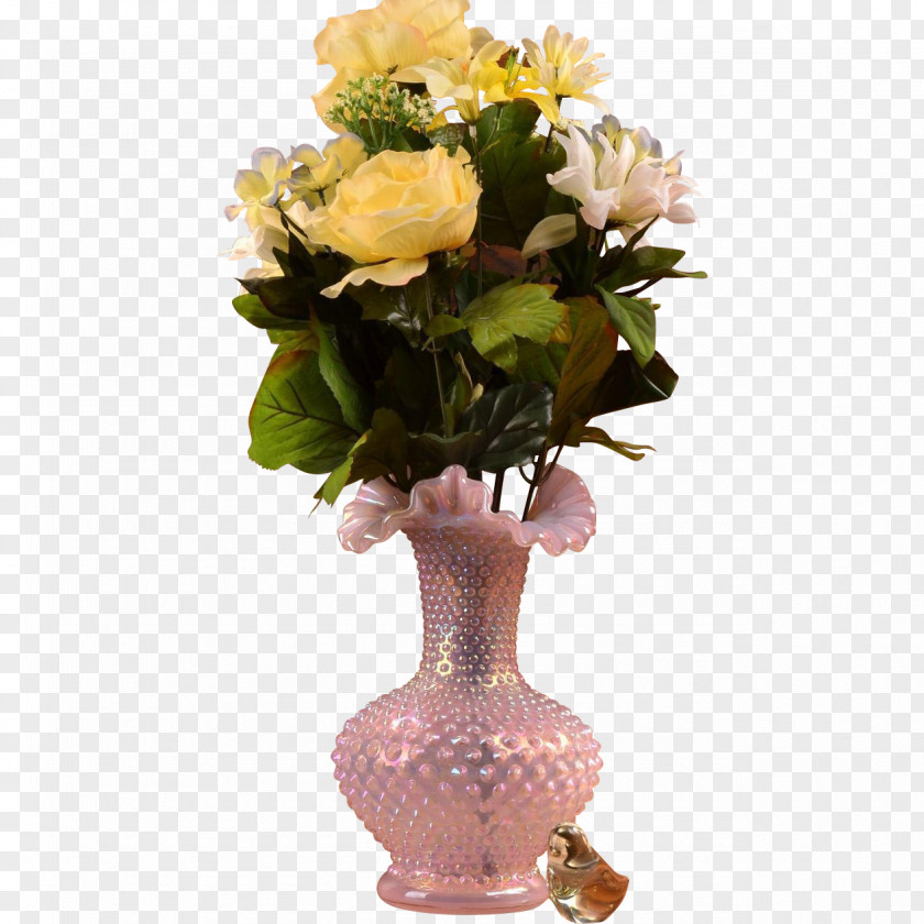Vase Garden Roses Floral Design Cut Flowers Flower Bouquet PNG