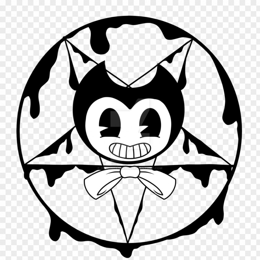 Bendy And The Ink Machine Drawing Logo Clip Art PNG