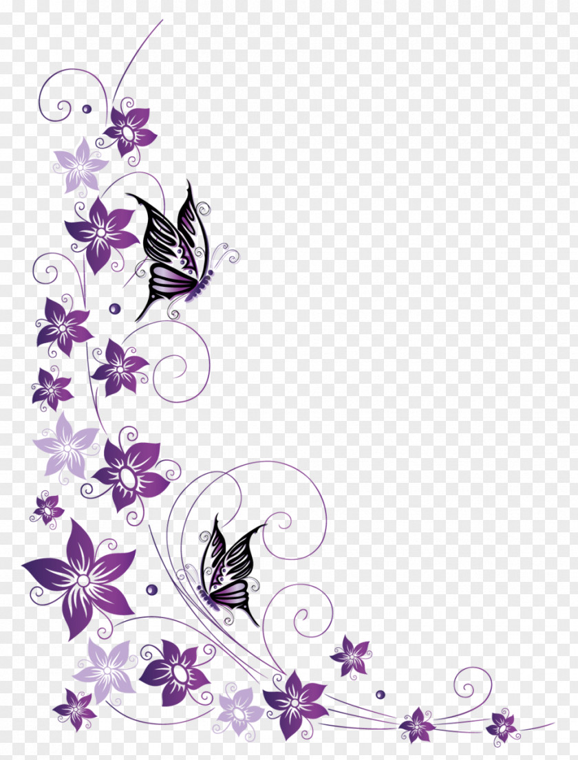 Butterfly Border Royalty-free Clip Art PNG