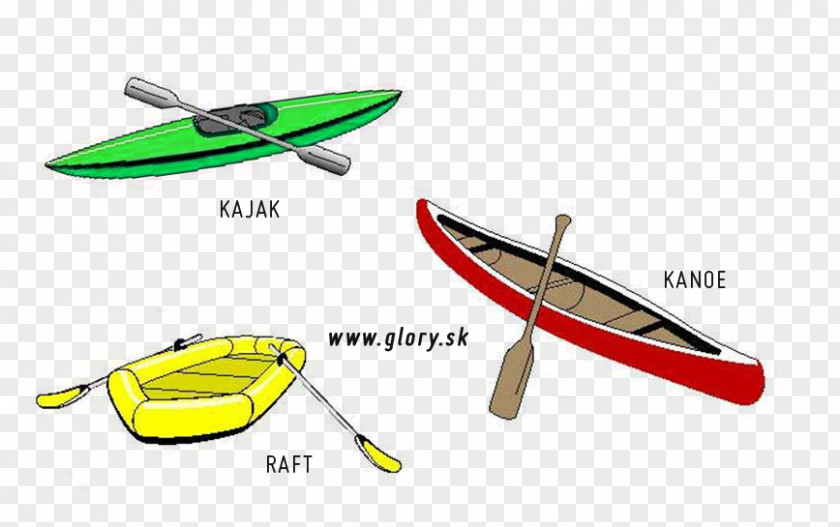 Canoe Vs Kayak Boat Product Design PNG